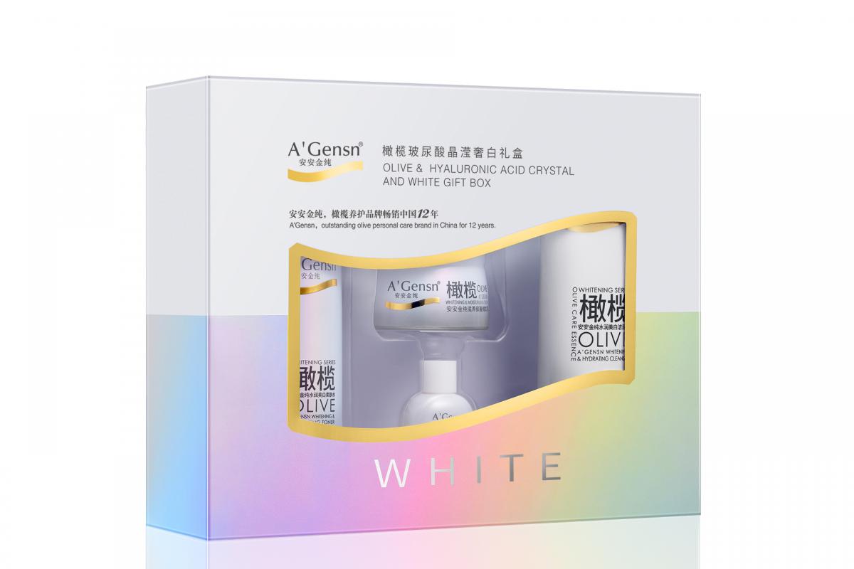 橄榄玻尿酸晶滢奢白礼盒